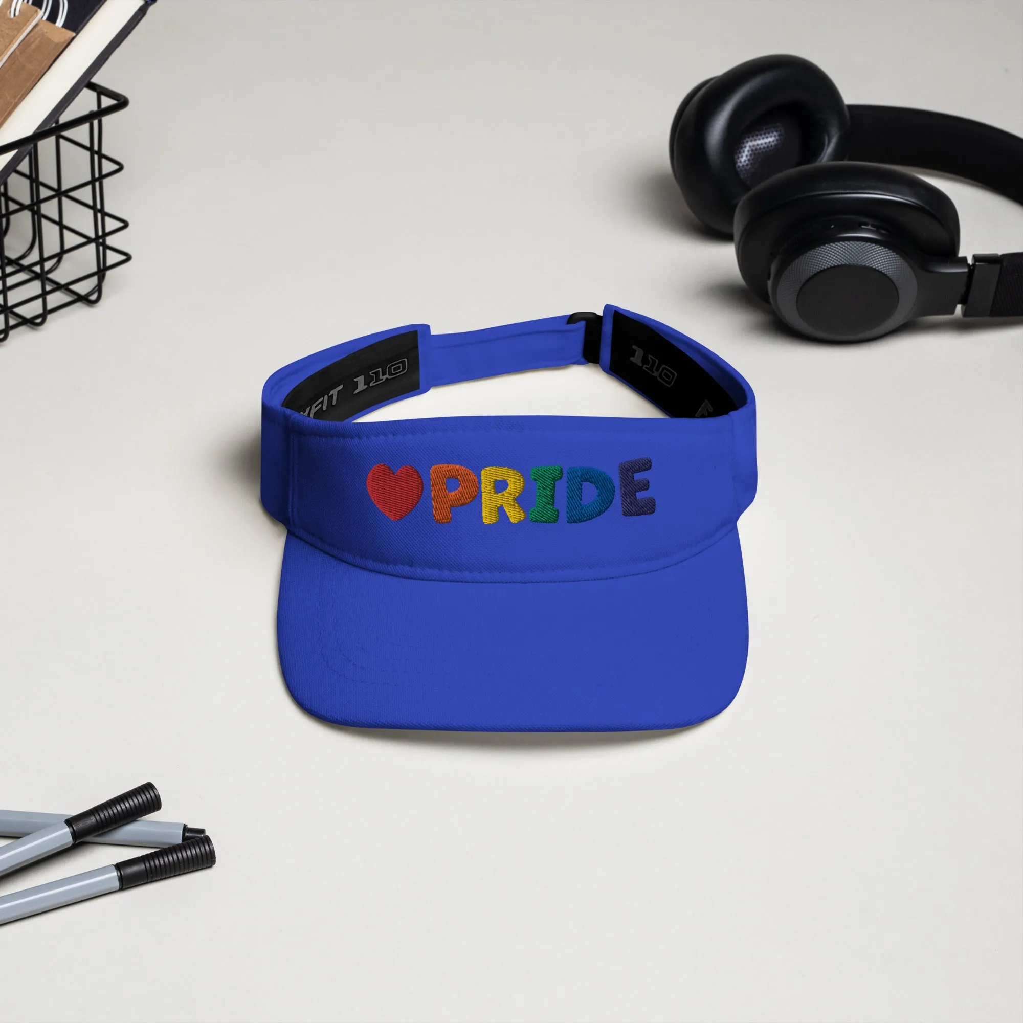 Rainbow Pride Visor