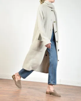 Ralph Lauren Toggle Cardi with Scarf