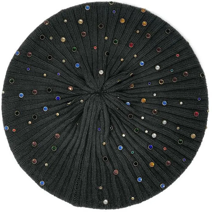 Revaz Knit with Studs Lined Snood