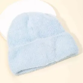 Ribbed Beanie - Baby Blue
