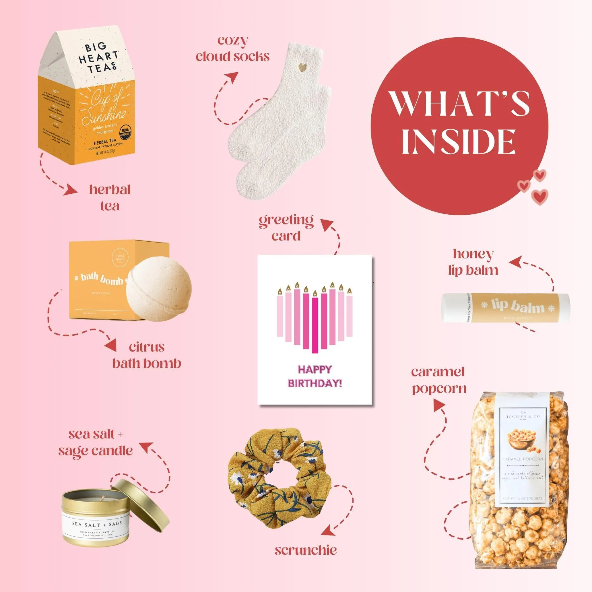 Sending Sunshine Gift Box For Women Care Package For Her Cheer Up Tea Care