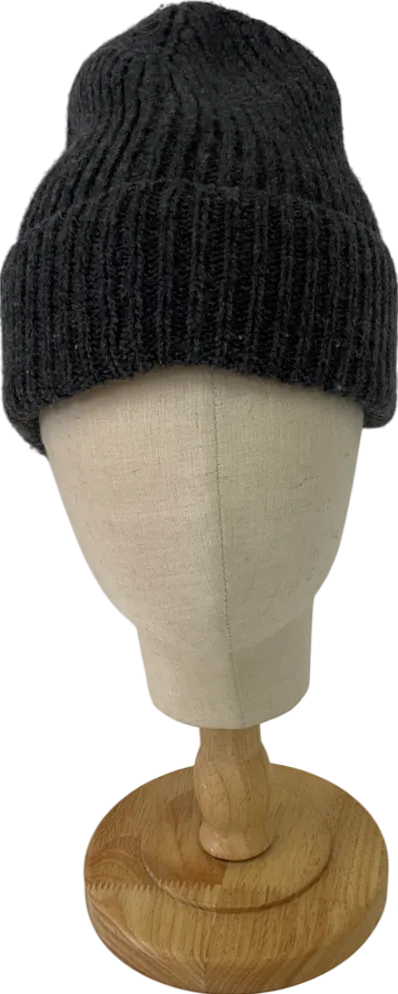 The North Face Black Chunky Knitted Beanie Hat One Size