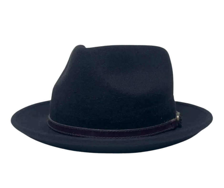 The "Grant" Wool Felt Fedora Hat